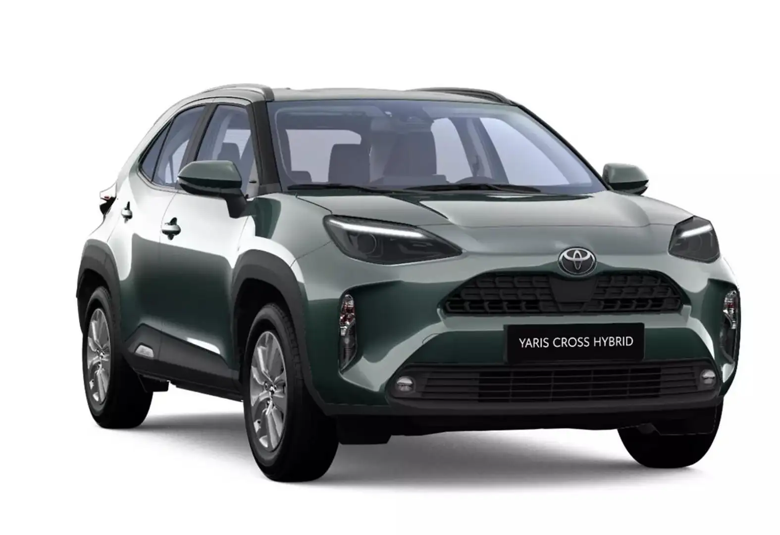 Toyota Yaris Cross 4x4 Aut. Kam Sitzhz. ACC 16" CarPlay 96 kW (131... Grün - 2