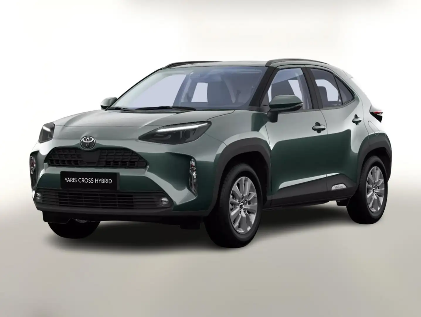 Toyota Yaris Cross 4x4 Aut. Kam Sitzhz. ACC 16" CarPlay 96 kW (131... Grün - 1
