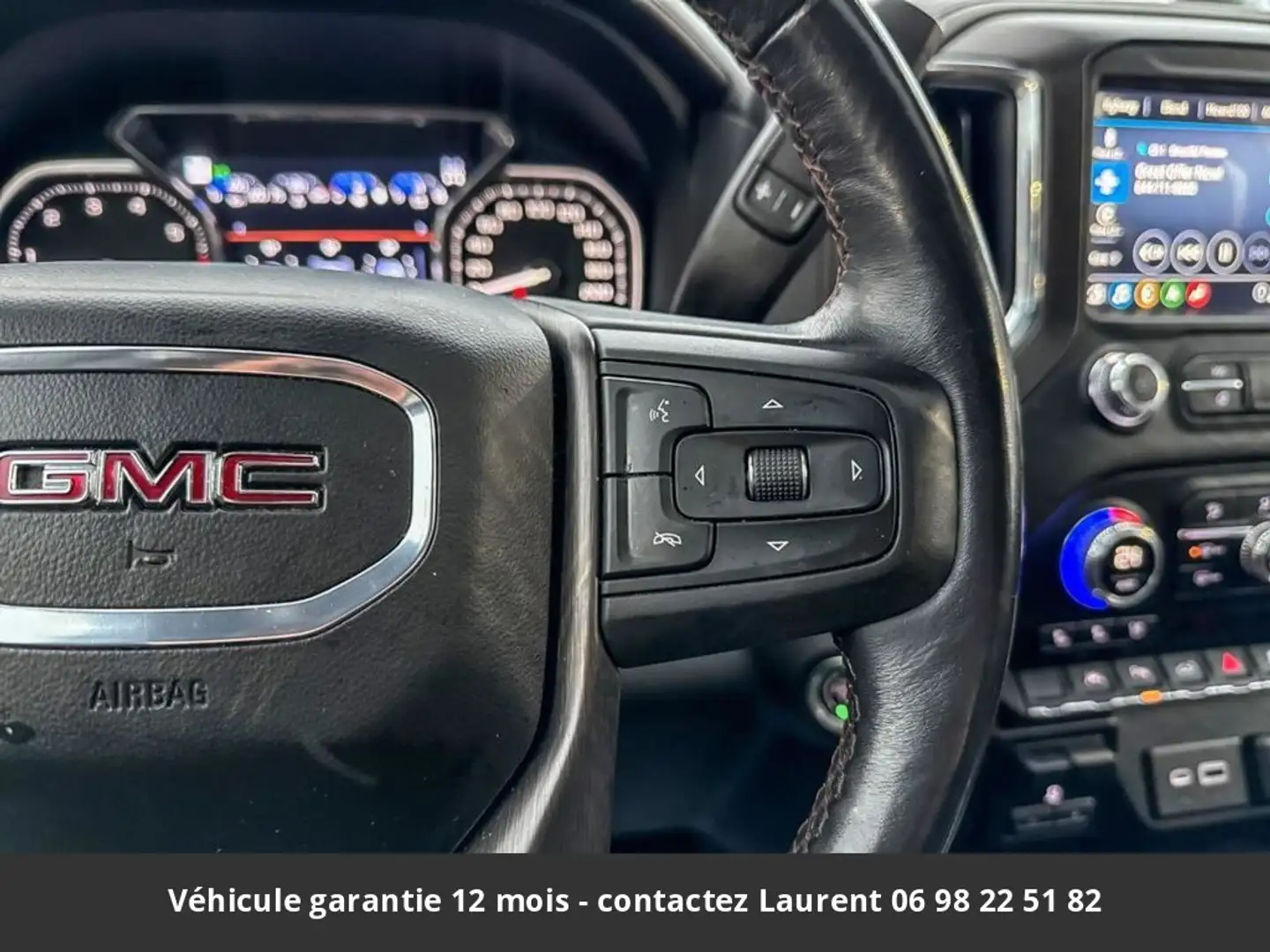 GMC Sierra AT4 6.2L Tout compris hors homologation 4500e Blanc - 2