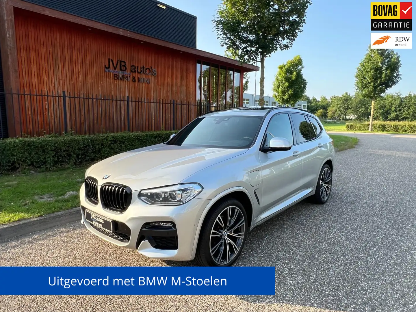 BMW X3 XDrive30e M- Sport, SoH 92,6%, M-stoel, incl BTW, Silber - 1