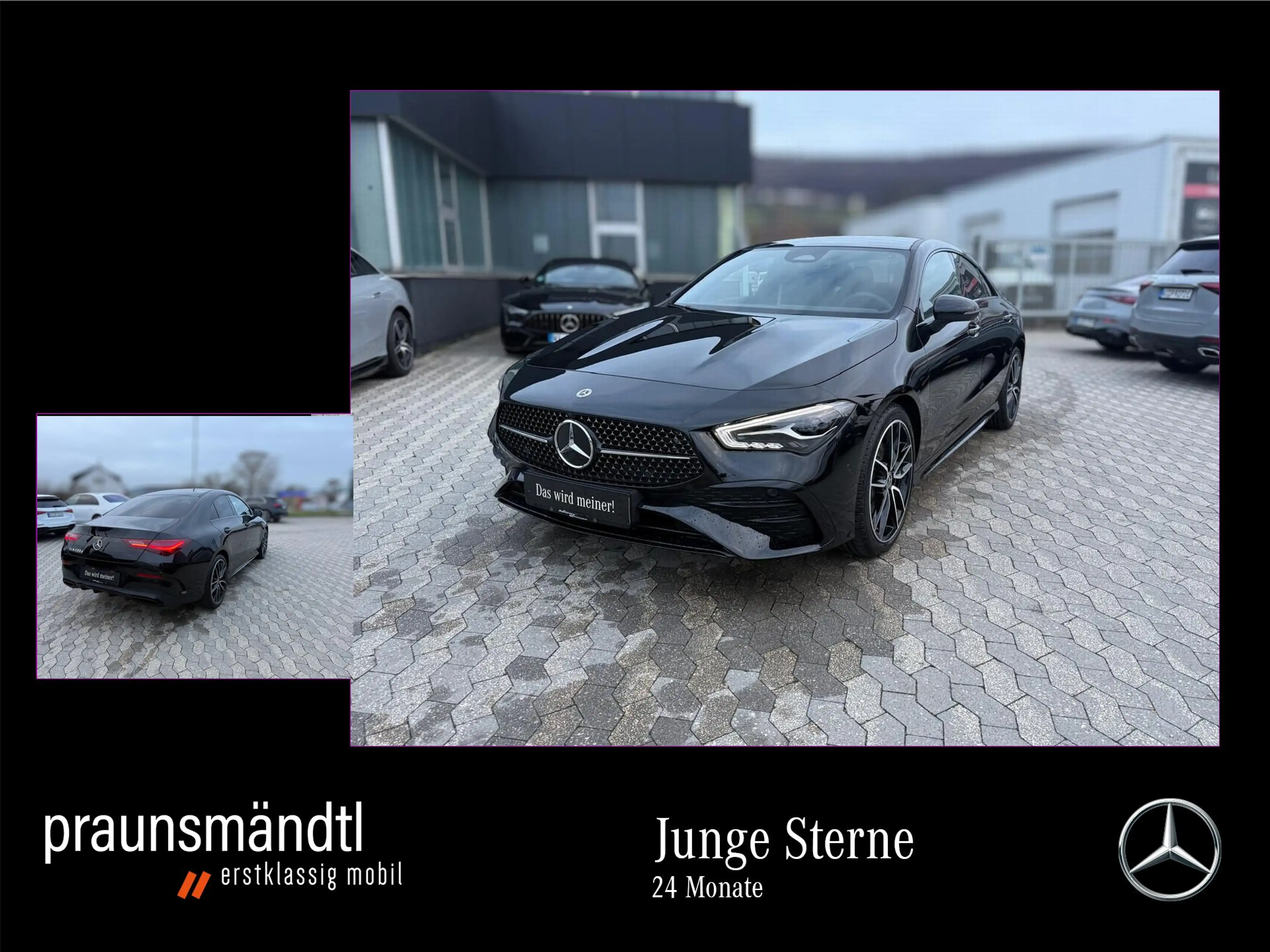 Mercedes-Benz CLA 220 d Cp AMG Night Edition Pano/Dist/Tot/19"