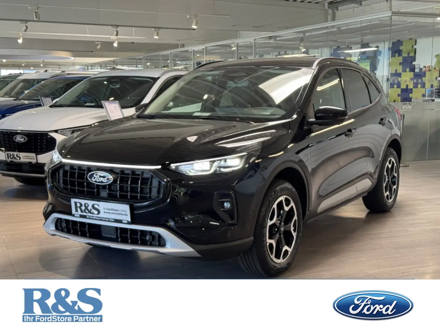 Ford Kuga FHEV Active X 360°Kamera+LED-Matrix+Memory+Tempoma Noir - 1
