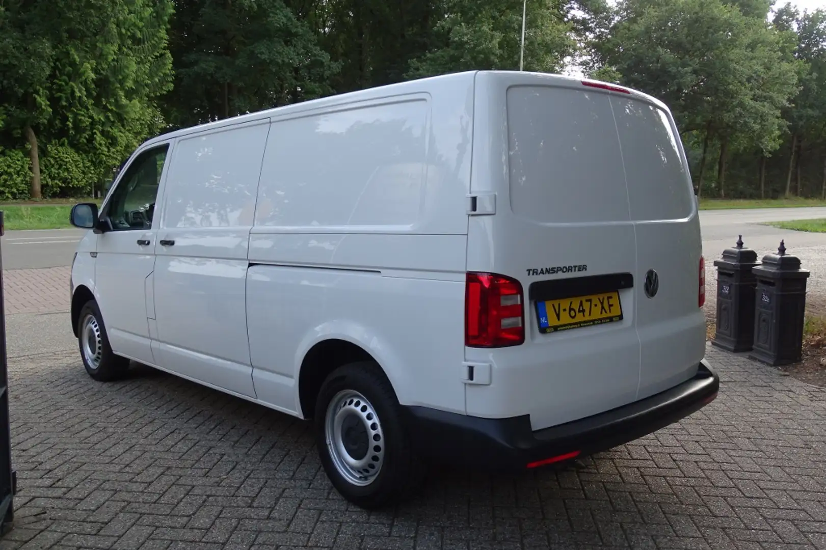 Volkswagen Transporter 2.0 TDI L2H1 Highl. Adaptive Cruise Dub zijdeur Na Wit - 2