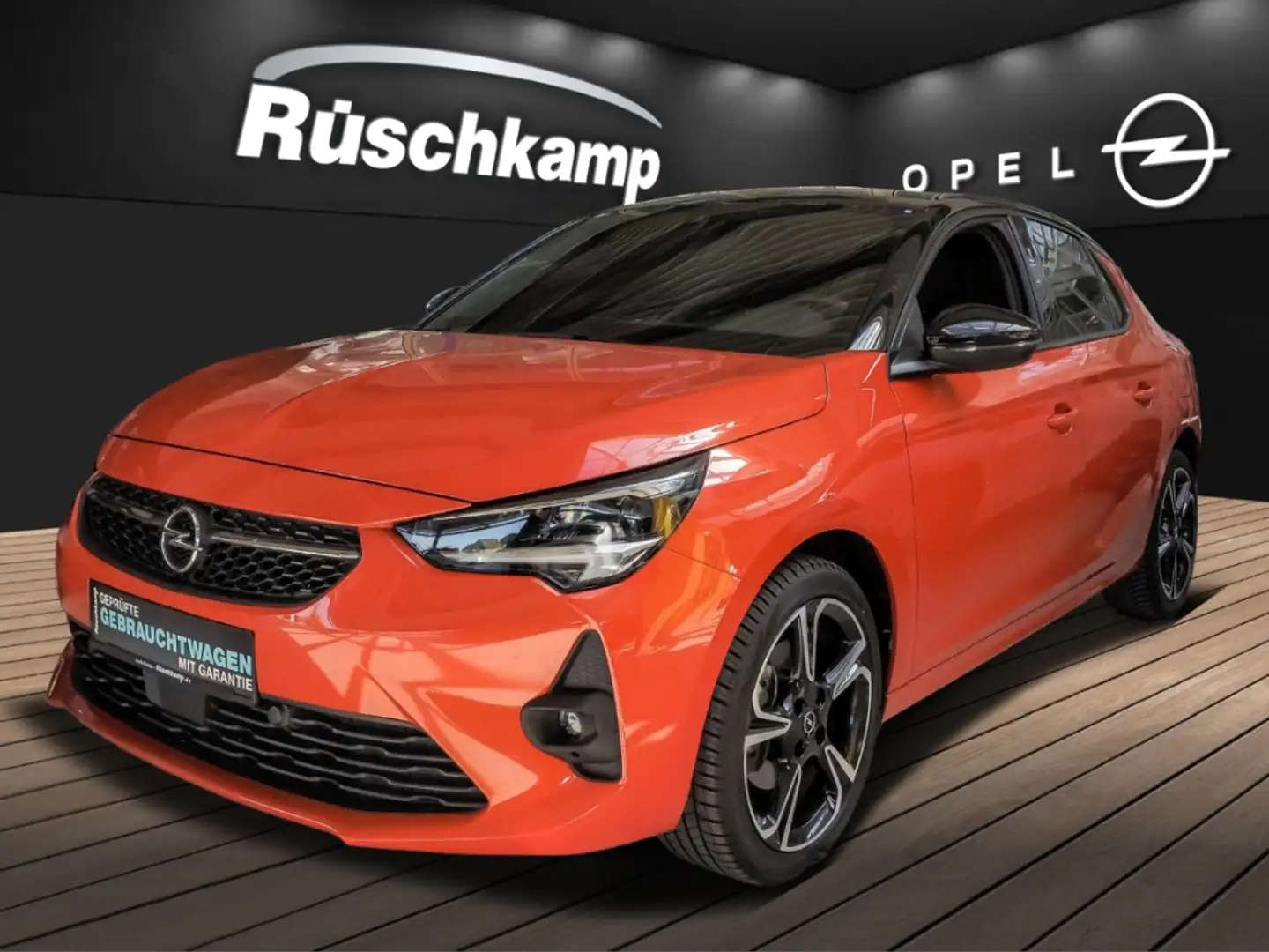 Opel Corsa F GS Line 1.2  Klimaauto Allwetterreifen 17 Zoll L Orange - 1