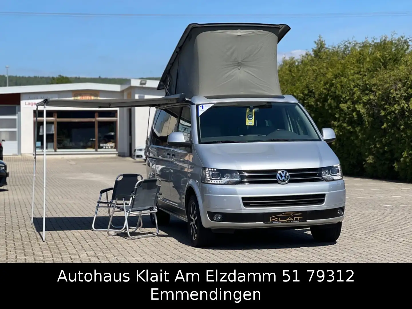 Volkswagen T5 California DSG 4 Motion ATM bei 80 000Km Silber - 2