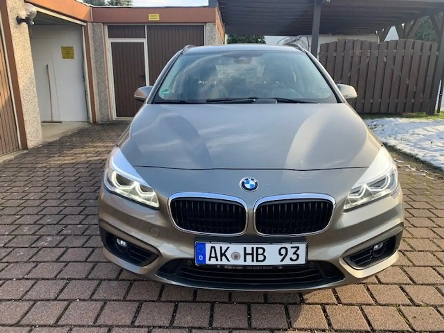 BMW 218 218i Active Tourer Advantage/NAVI/LED/Garage Argent - 1