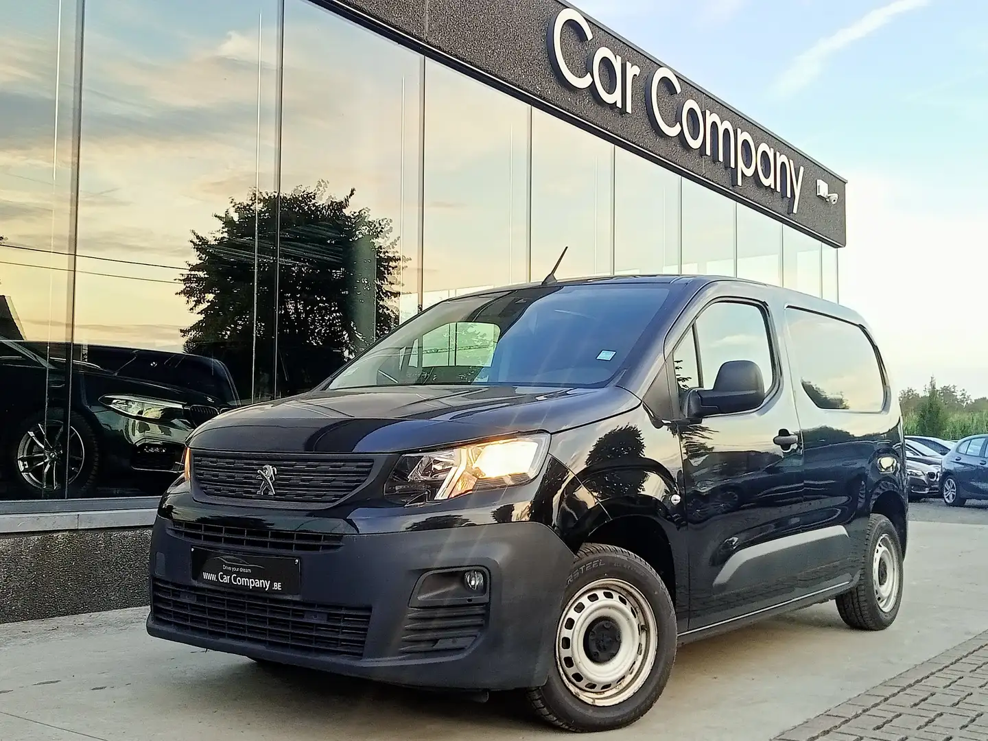 Peugeot Partner 1.5Hdi 3-ZIT*GPS*CAMERA*ZIJDEUR*PDC Negro - 1