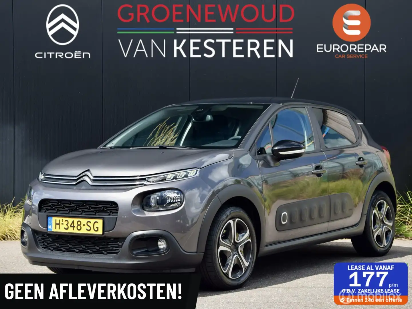 Citroen C3 82 Feel Edition I Navi I Cruise I Airco I Grau - 1