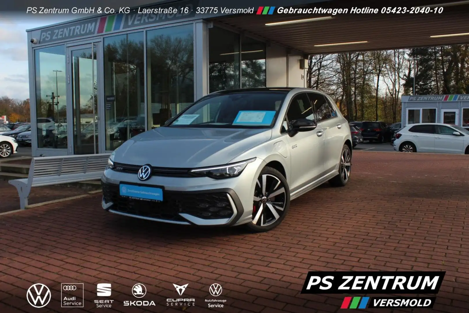 Volkswagen Golf VIII 1.5 eHybrid DSG GTE PANO CAM MATRIX Navi Silber - 2