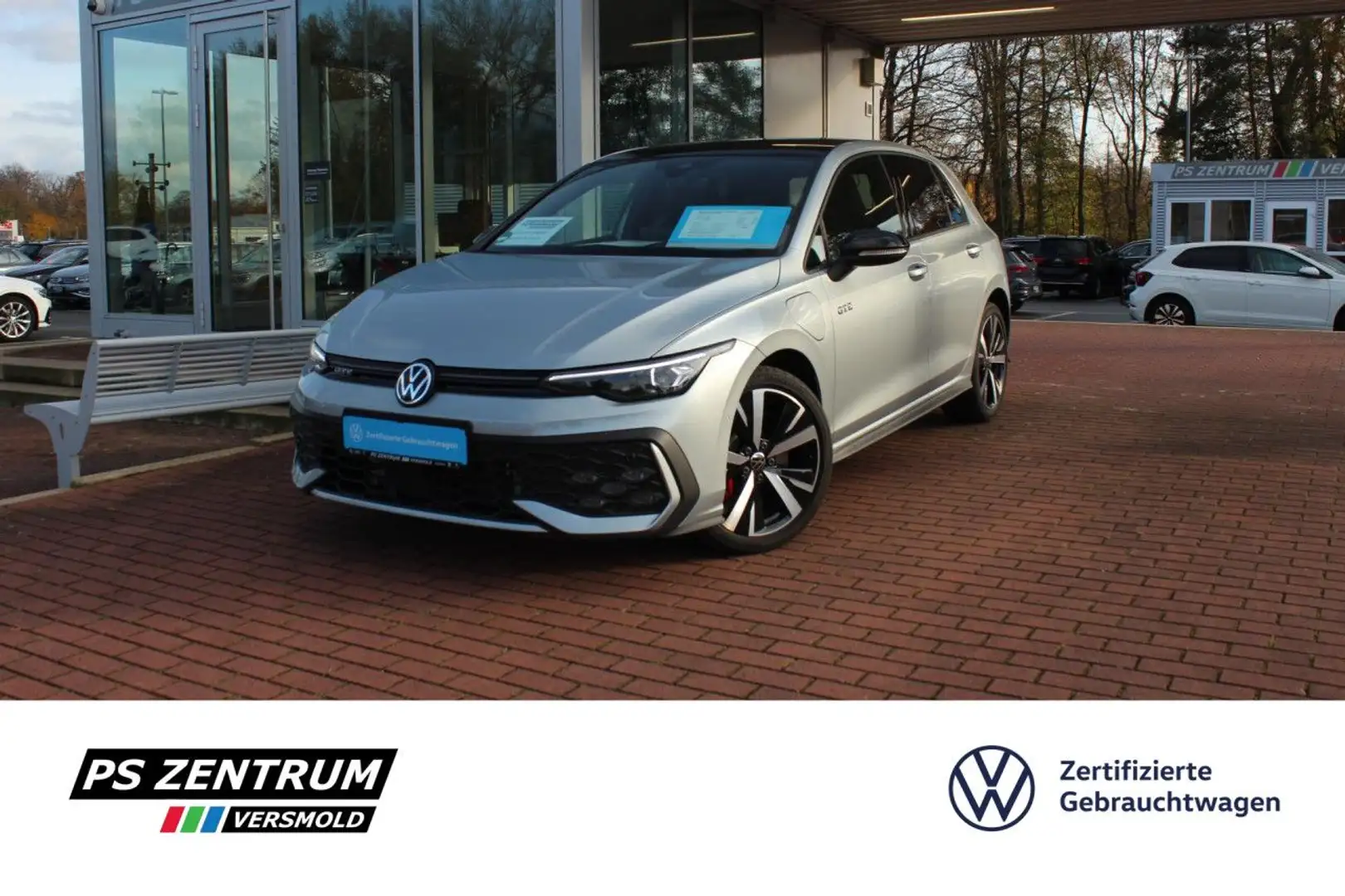 Volkswagen Golf VIII 1.5 eHybrid DSG GTE PANO CAM MATRIX Navi Silber - 1