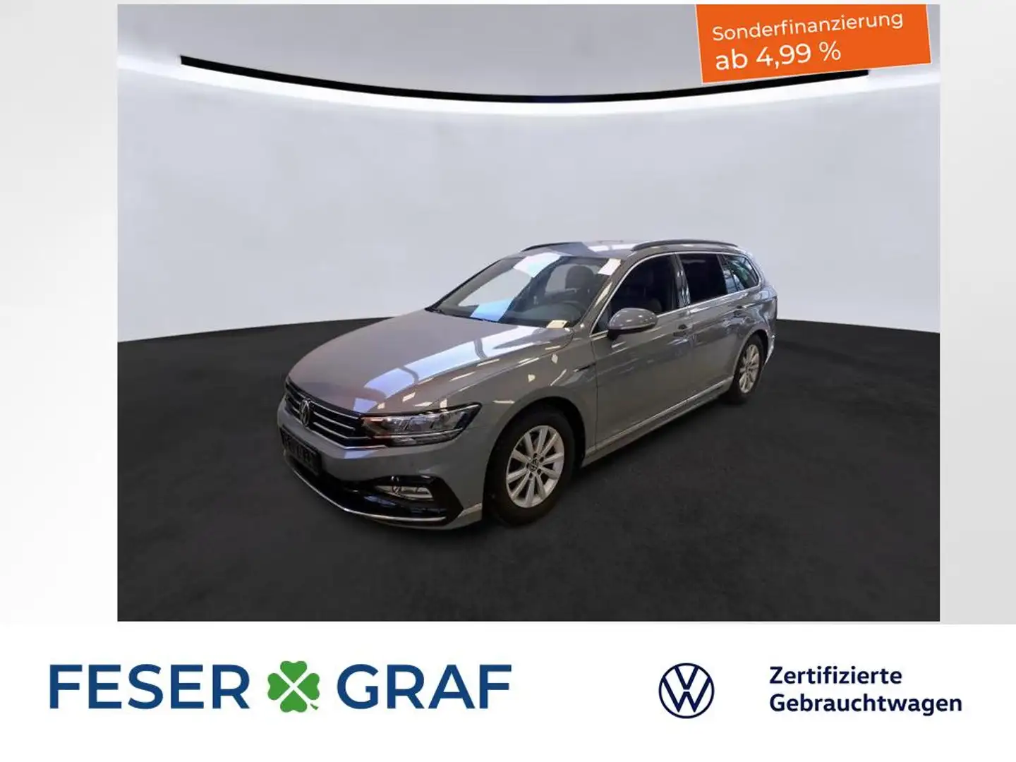 Volkswagen Passat Variant Business 2.0 TDI 7-DSG R-Line KAMERA Grau - 1