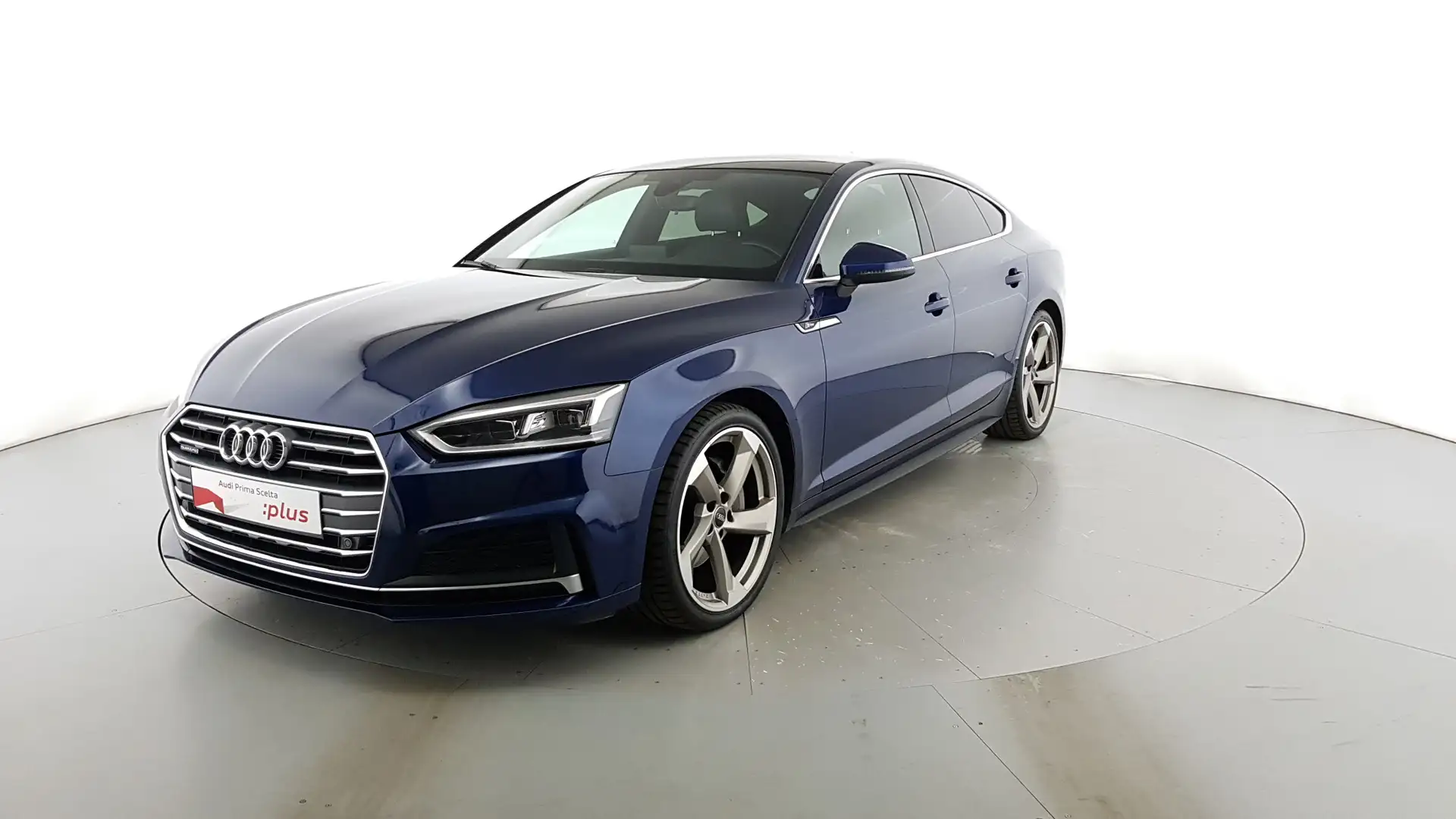 Audi A5 SB 40 2.0 tdi Sport quattro 190cv s-tronic Blau - 1