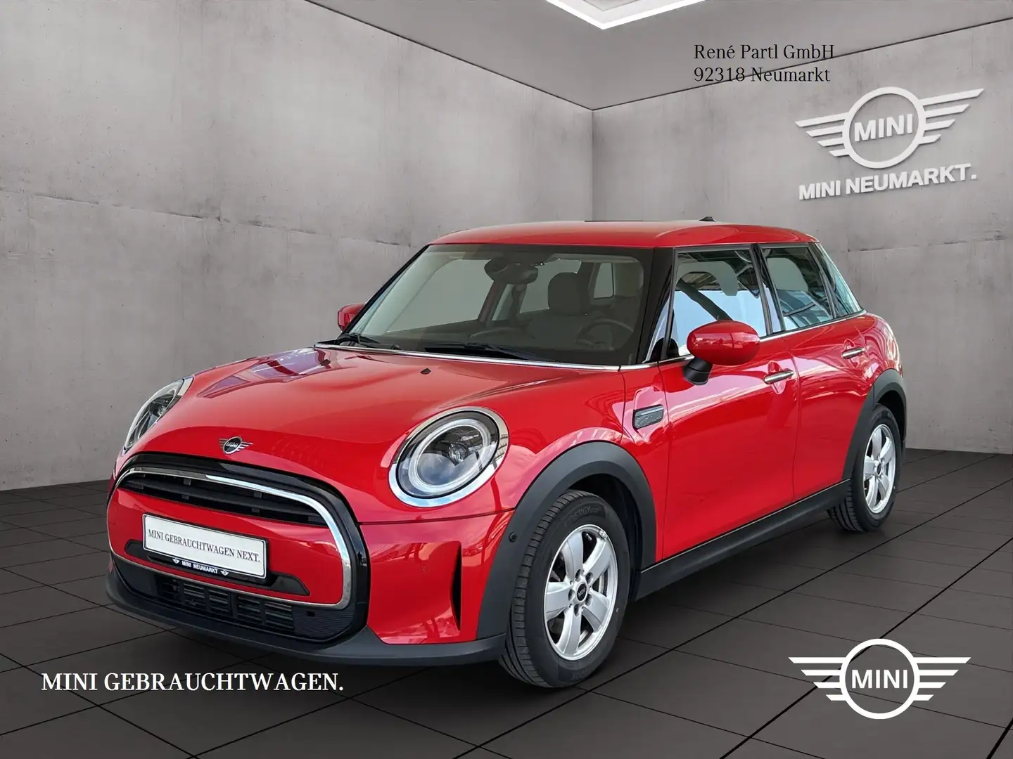 MINI One 5-Türer Navi LED PDC DAB CarPlay Sportsitze Rot - 1