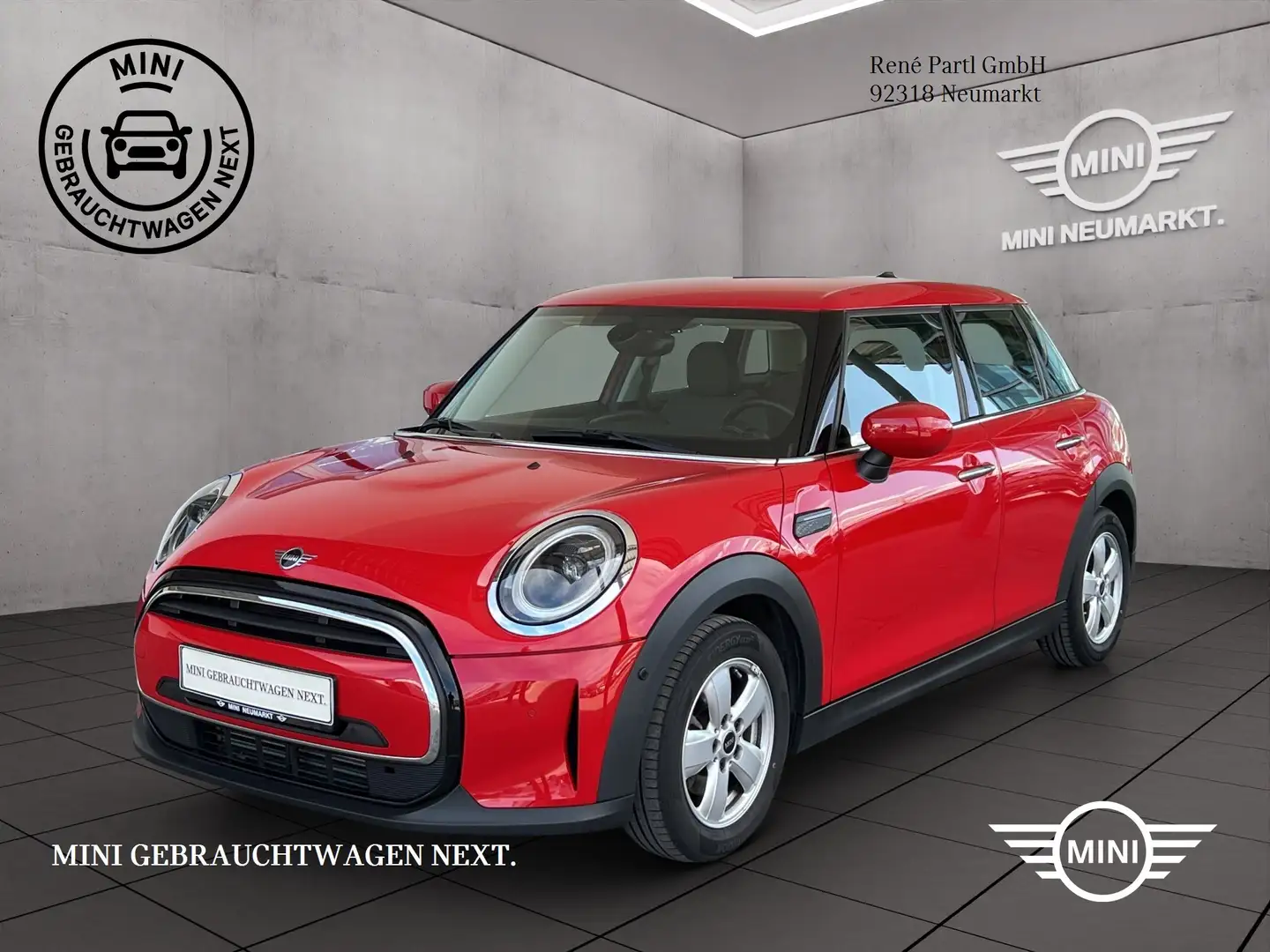MINI One 5-Türer Navi LED PDC DAB CarPlay Sportsitze Rot - 1