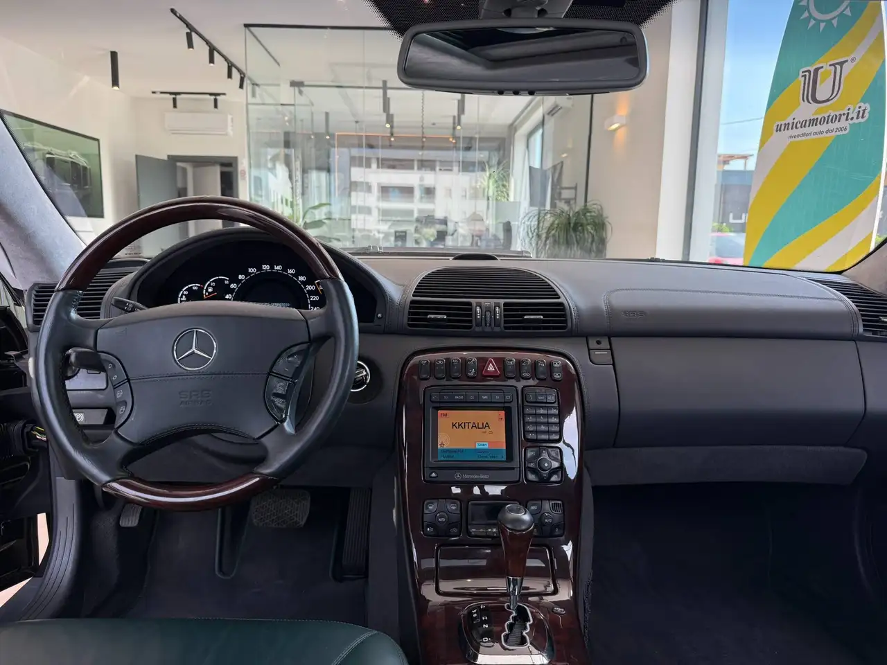 Mercedes-Benz CL 600 COUPE' V12 367 CV AUTOMATICA TETTO - TELEFONO - DA COLLEZIONE UNICA, foto 10