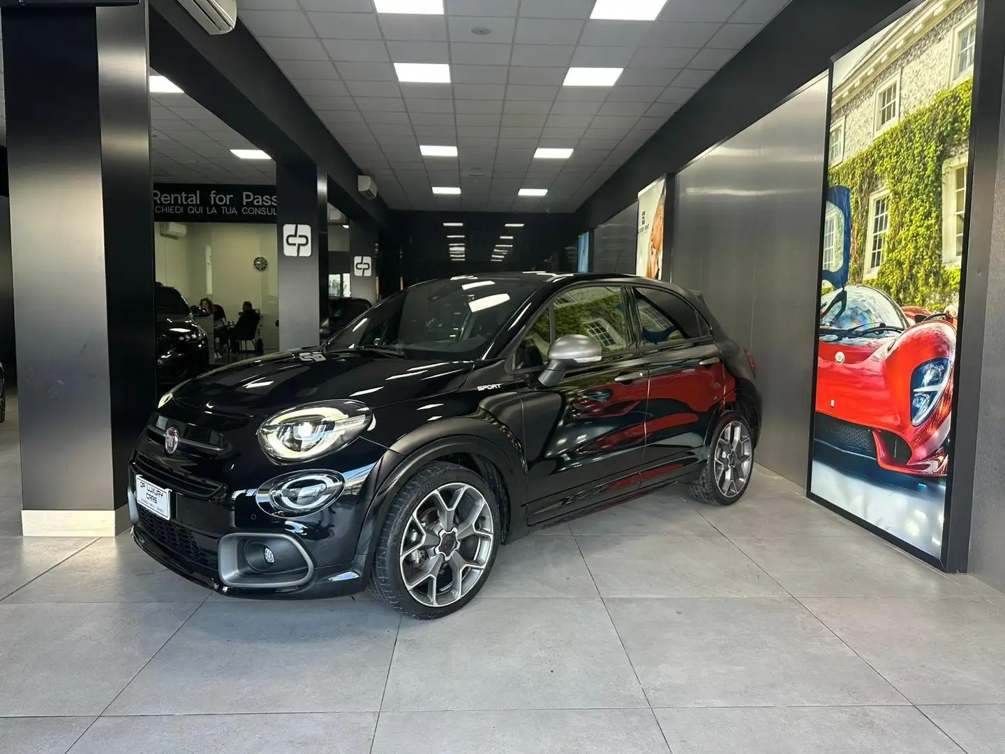 Fiat 500X 500X 1.6 mjt Sport 4x2 120cv dct my20 Чорний - 1