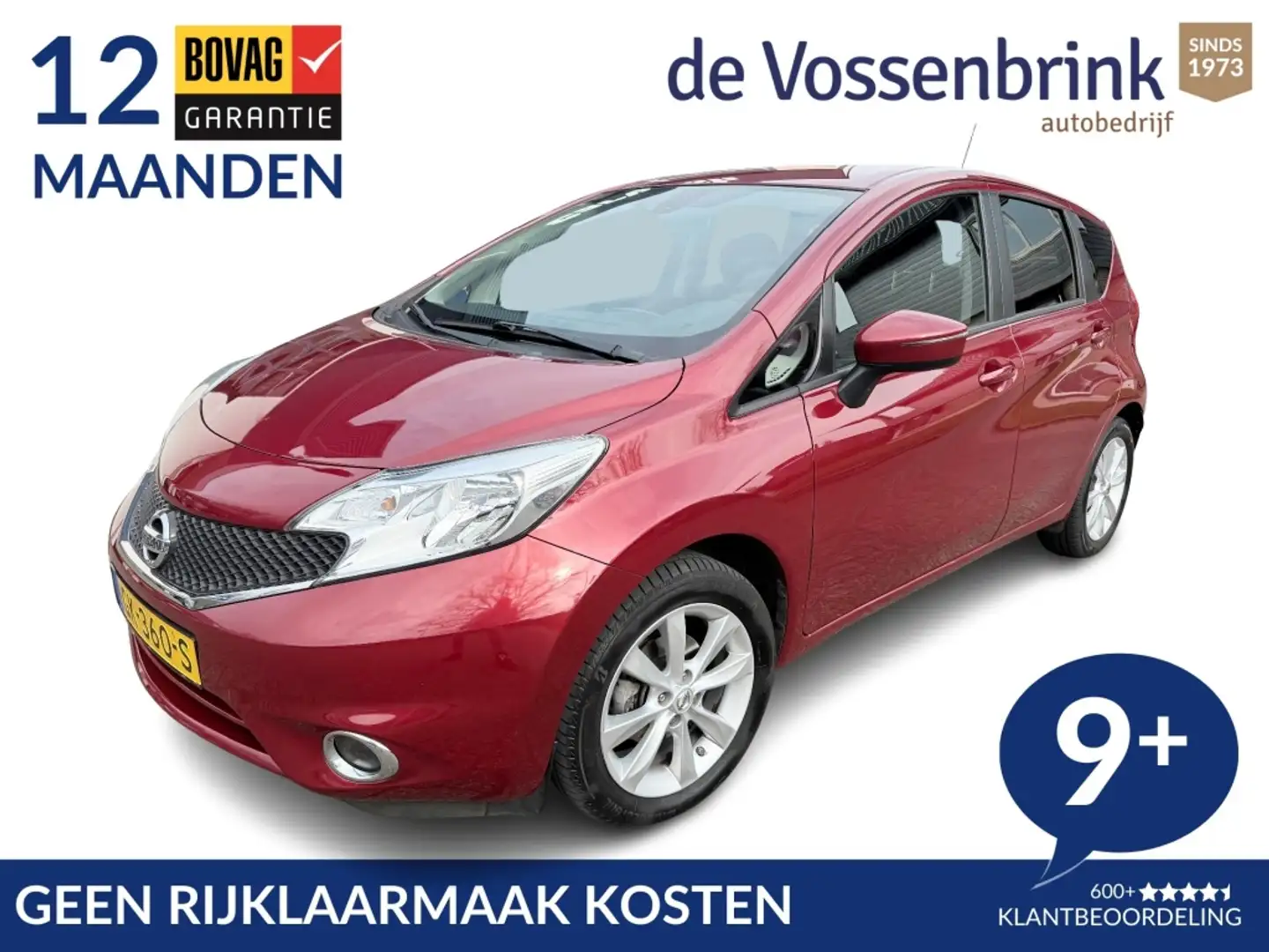 Nissan Note 1.2 DIG-S Connect Edition 1e Eig. Automaat NL-Auto Rouge - 1