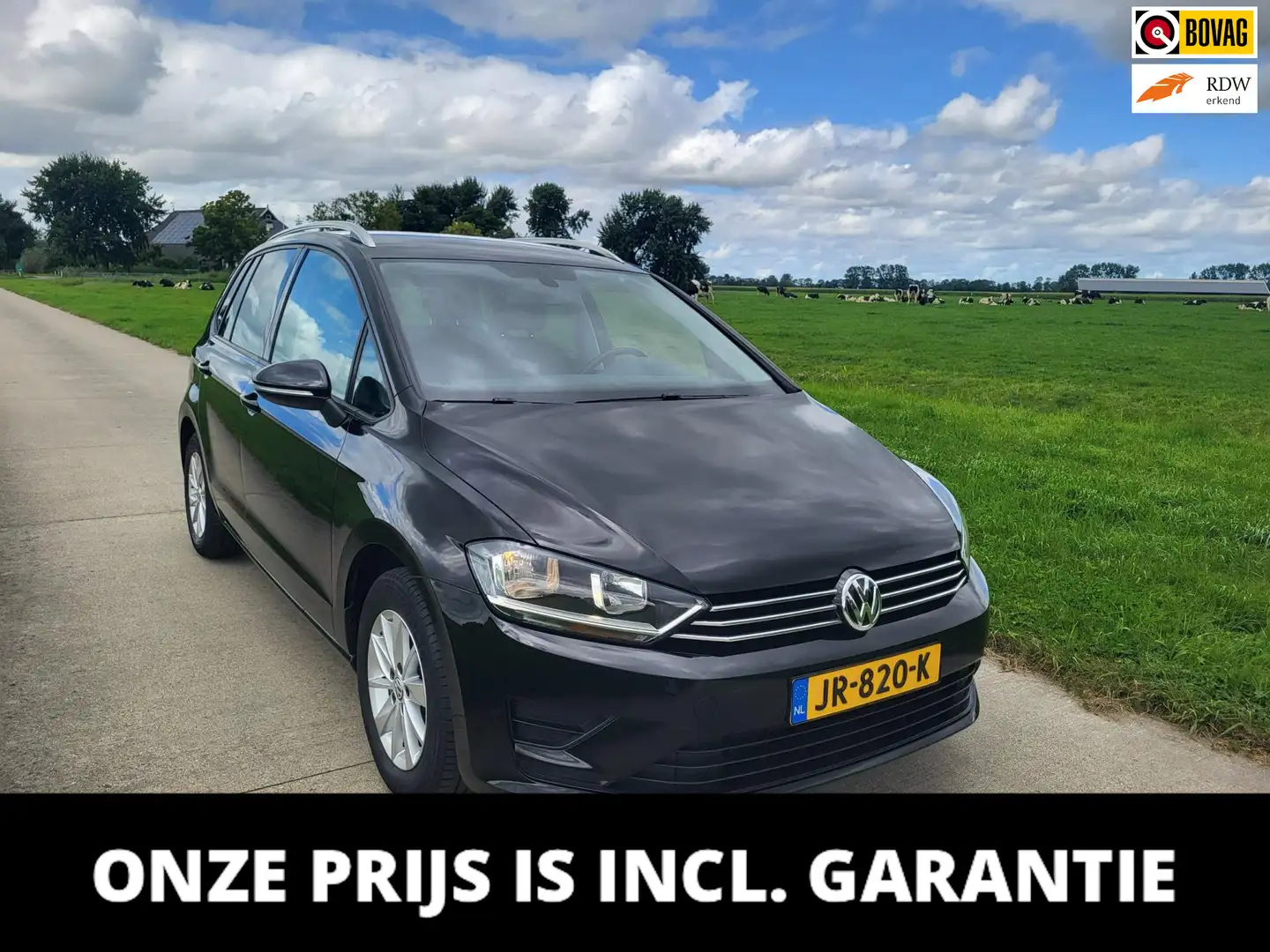 Volkswagen Golf Sportsvan 1.2 TSI Highline automaat trekhaak Noir - 1