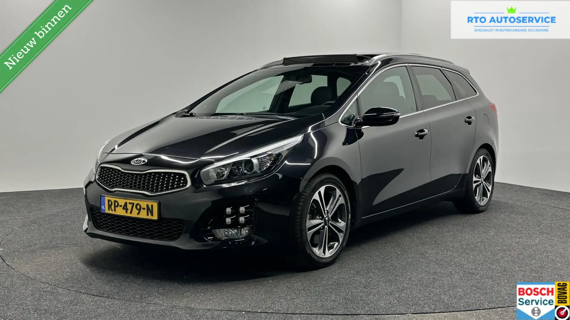 Kia Ceed SW / cee'd SW Sportswagon 1.0 T-GDi GT-Plusline PANO CAMERA ECC Zwart - 1