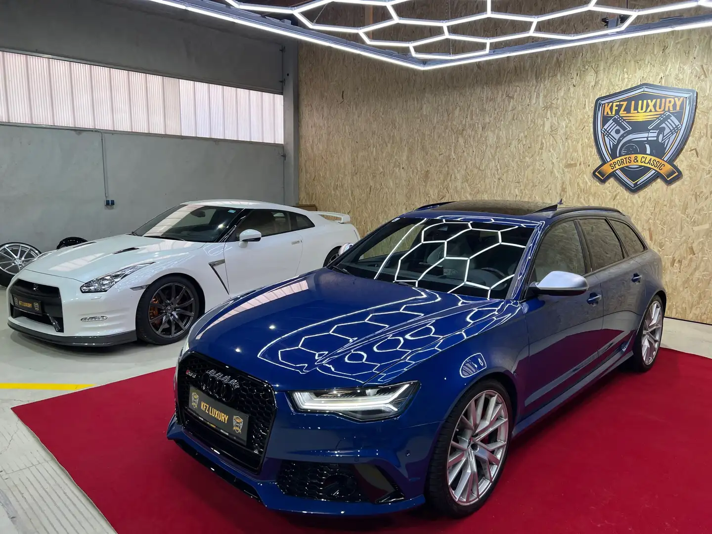 Audi RS6 *VERKAUFT* PERFORMANCE 4,0 TFSI COD tiptronic Bleu - 1