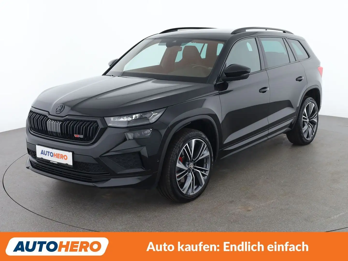 Skoda Kodiaq 2.0 TSI RS 4x4 Schwarz - 1