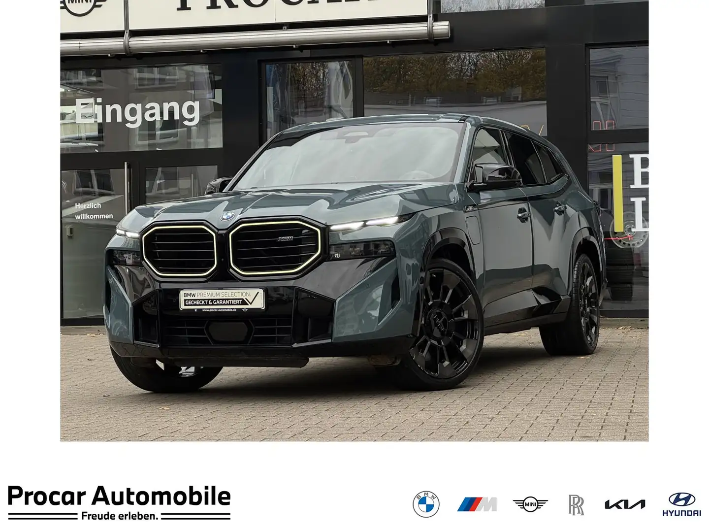 BMW XM 50e DA Prof PA Prof H/K HuD AHK Massage 23" Grün - 1
