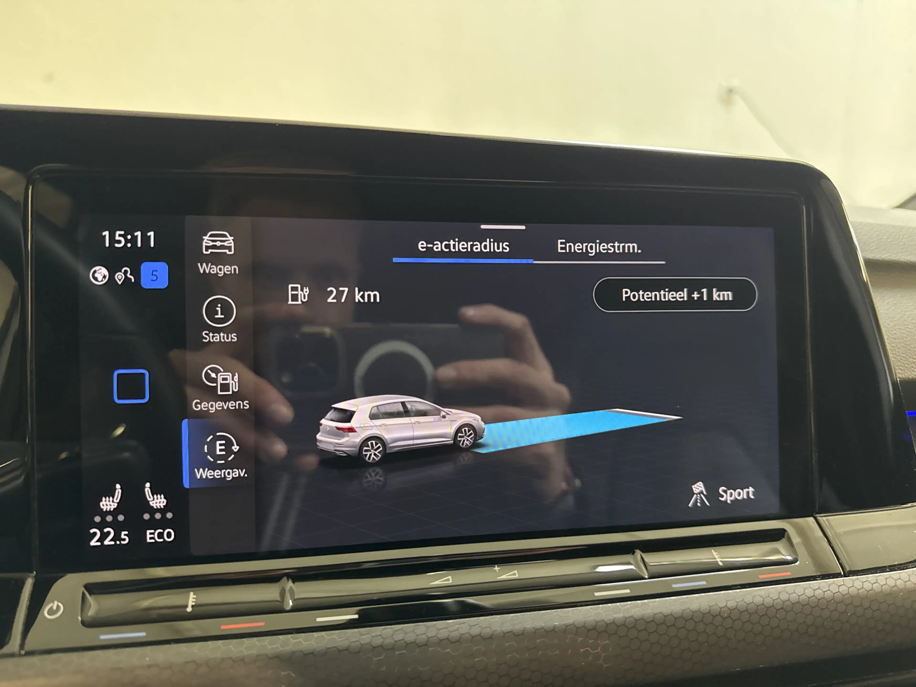 Volkswagen Golf GTE 245PK HYBRID SPORT CARPLAY/ACC/SFEERVERL/STUURVERW — photo 37