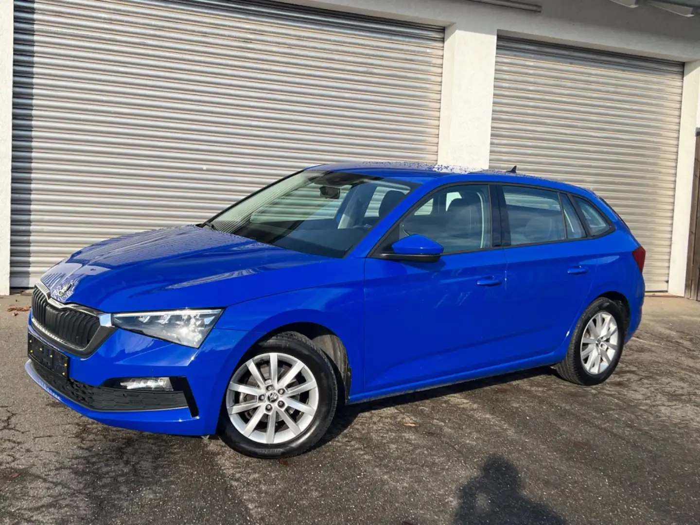 Skoda Scala TSI*DSG*NAVI*LED*VIRTUAL*FRONT ASSIST Blauw - 1