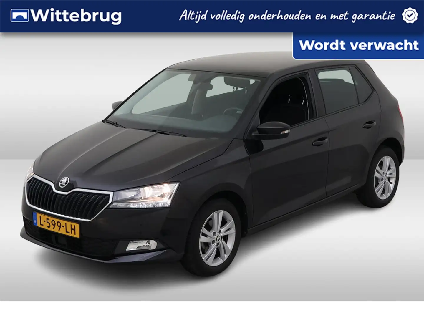 Skoda Fabia 1.0 TSI Online Edition / App connect / Climate con Zwart - 1