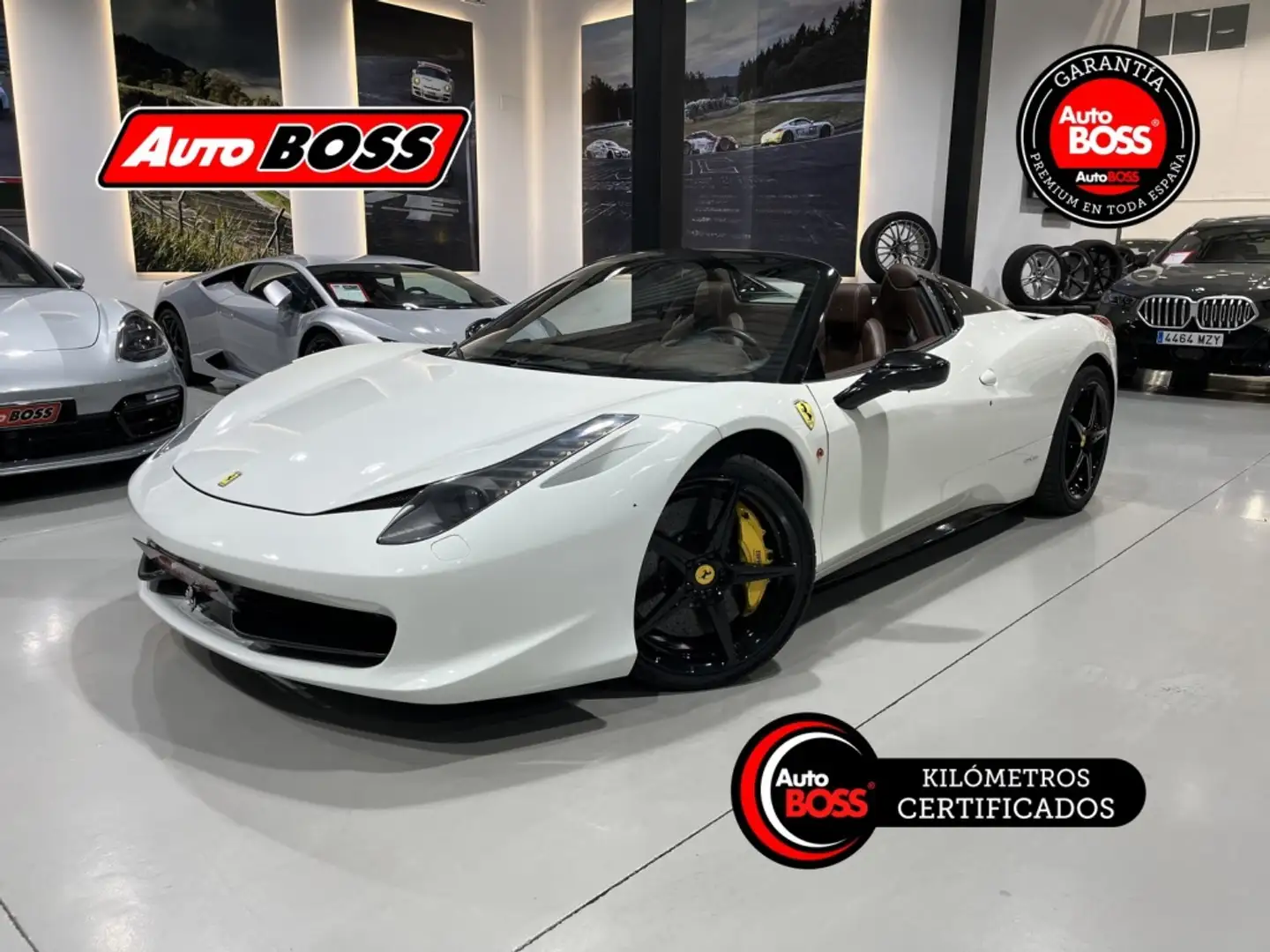 Ferrari 458 Spider Blanco - 1