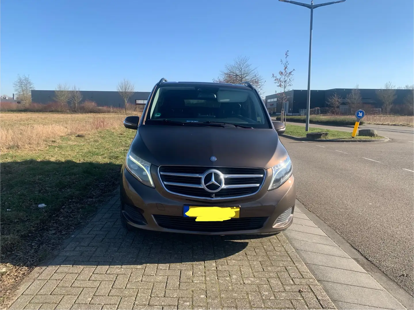 Mercedes-Benz V V 250 BlueTEC avantgarde, luchtvering, MARGE auto Bruin - 1