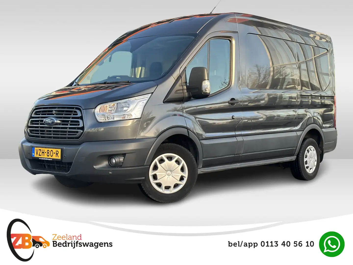 Ford Transit 350 2.0 TDCI L2 H2 Trend Automaat | Stoelverw. | S Grijs - 1