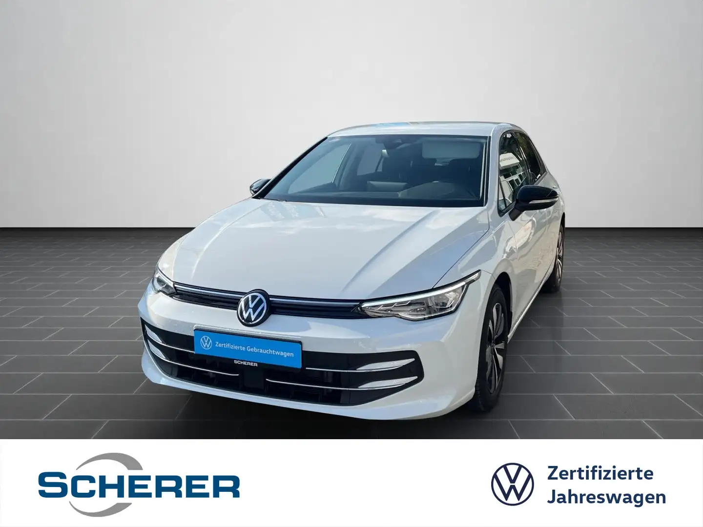 Volkswagen Golf VIII Goal 1.5 TSI ACC AHK LED NAVI SHZ Weiß - 1