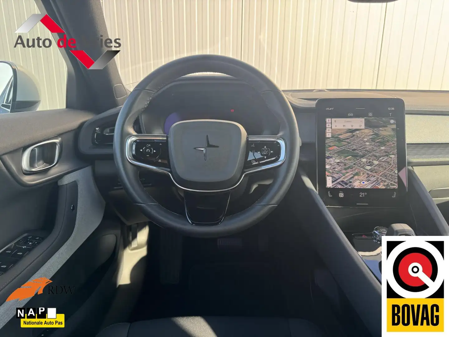 Polestar 2 Long Range Single Motor 78 kWh|Trekhaak|NL-Auto Grijs - 2