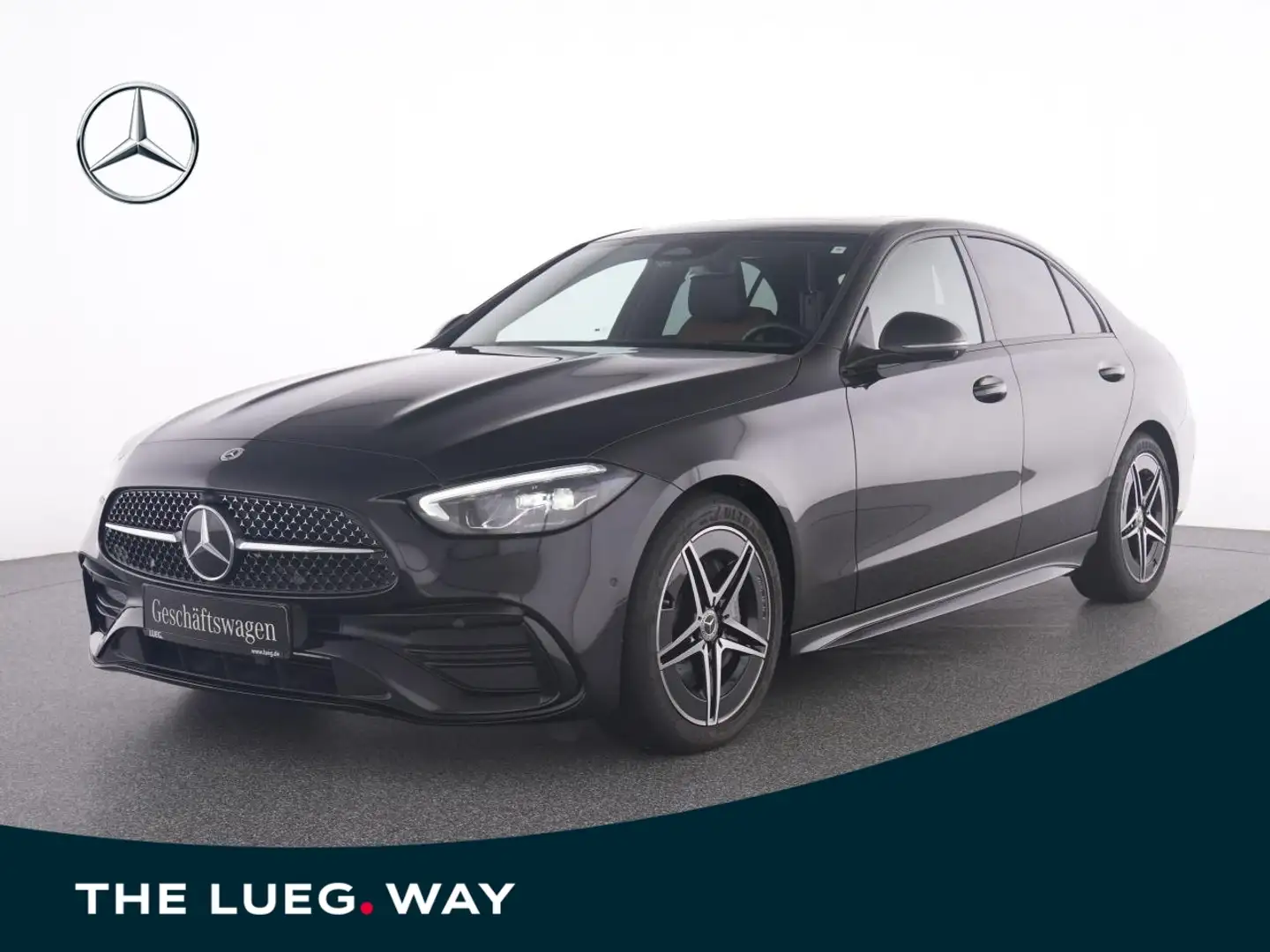 Mercedes-Benz C 180 AMG+NIGHT+SHD+360°+BURMESTER+EDW+SITZKLIMA Negru - 1