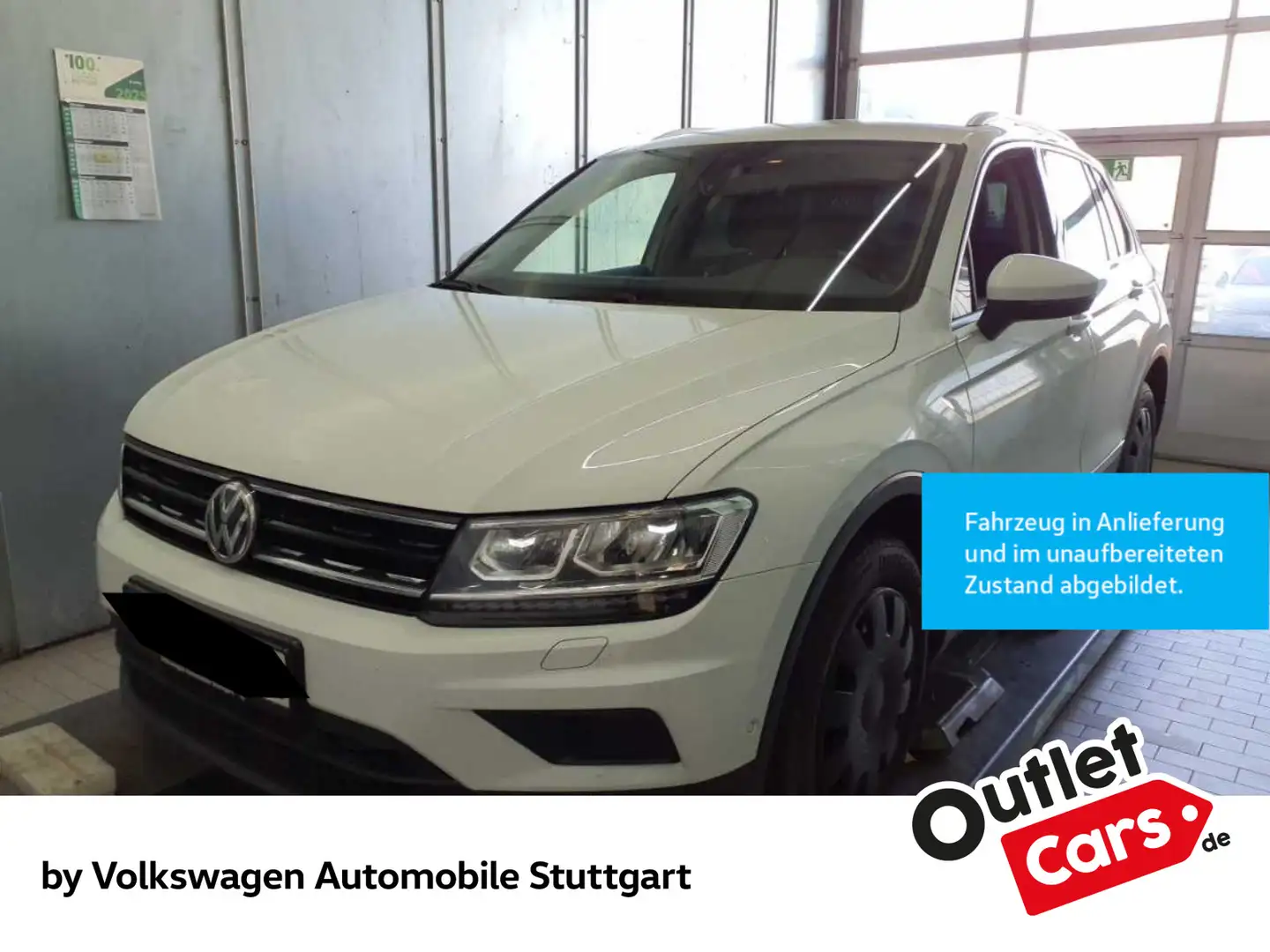 Volkswagen Tiguan Comfortline 2.0 TSI DSG Kamera AHK ACC Weiß - 1