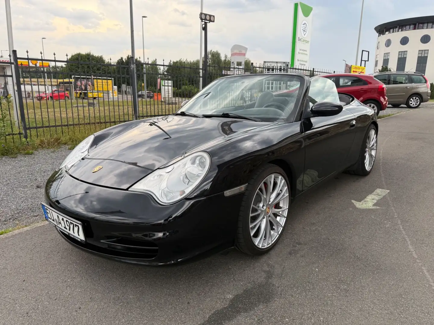 Porsche 911 Carrera Cabriolet,Klima,Tüv neu Schwarz - 1