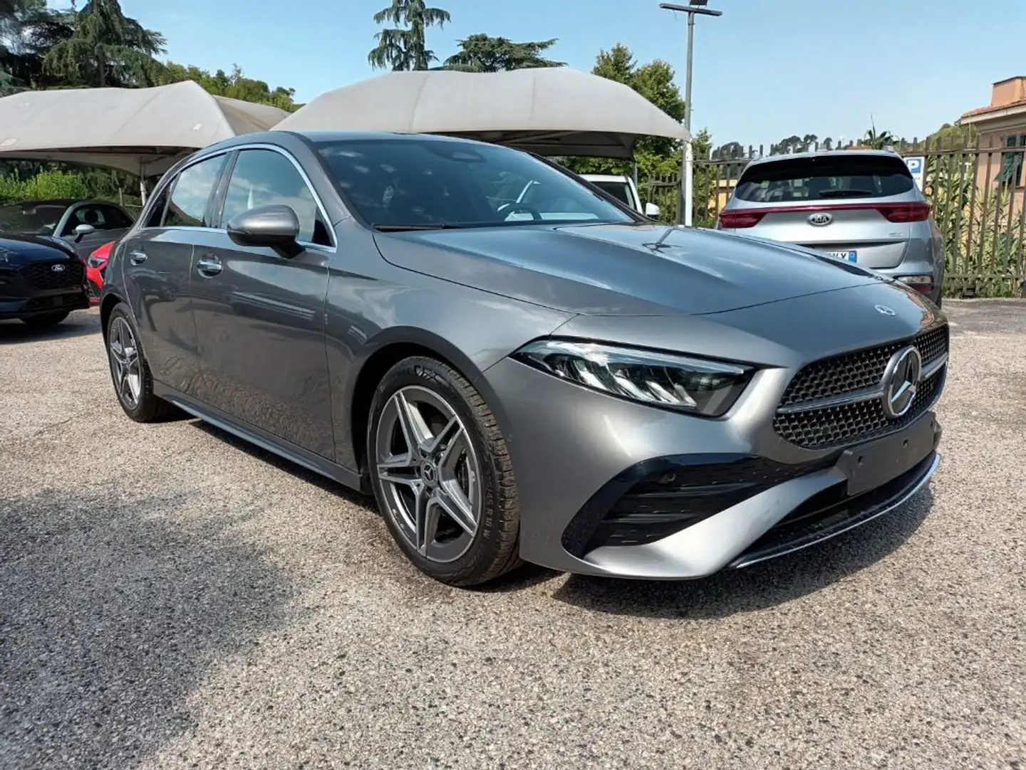 Mercedes-Benz A 200 D AUTOMATIC AMG ADVANCED 150CV NAV CAM "18 CARPLAY Grigio - 1