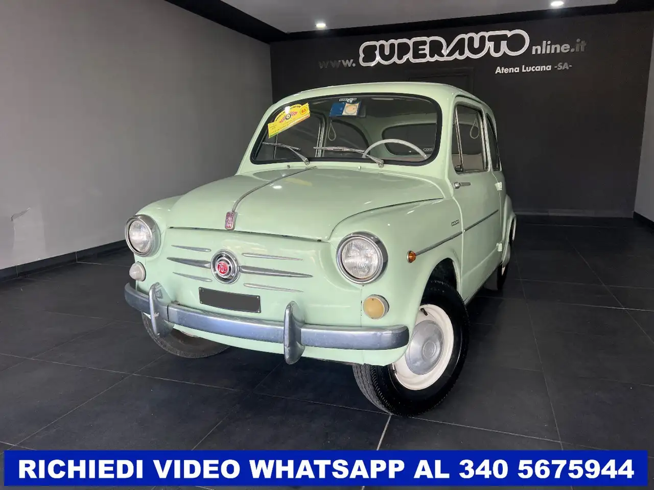 Fiat 600 D 1962 PORTE A VENTO, foto 2
