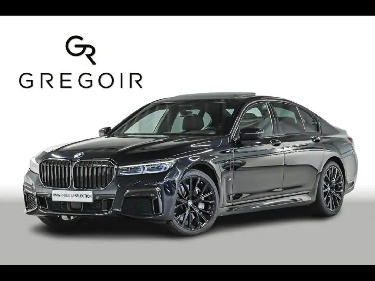 BMW 745 360CAM|DASS+|HUD|LASER|COMFORT Czarny - 1
