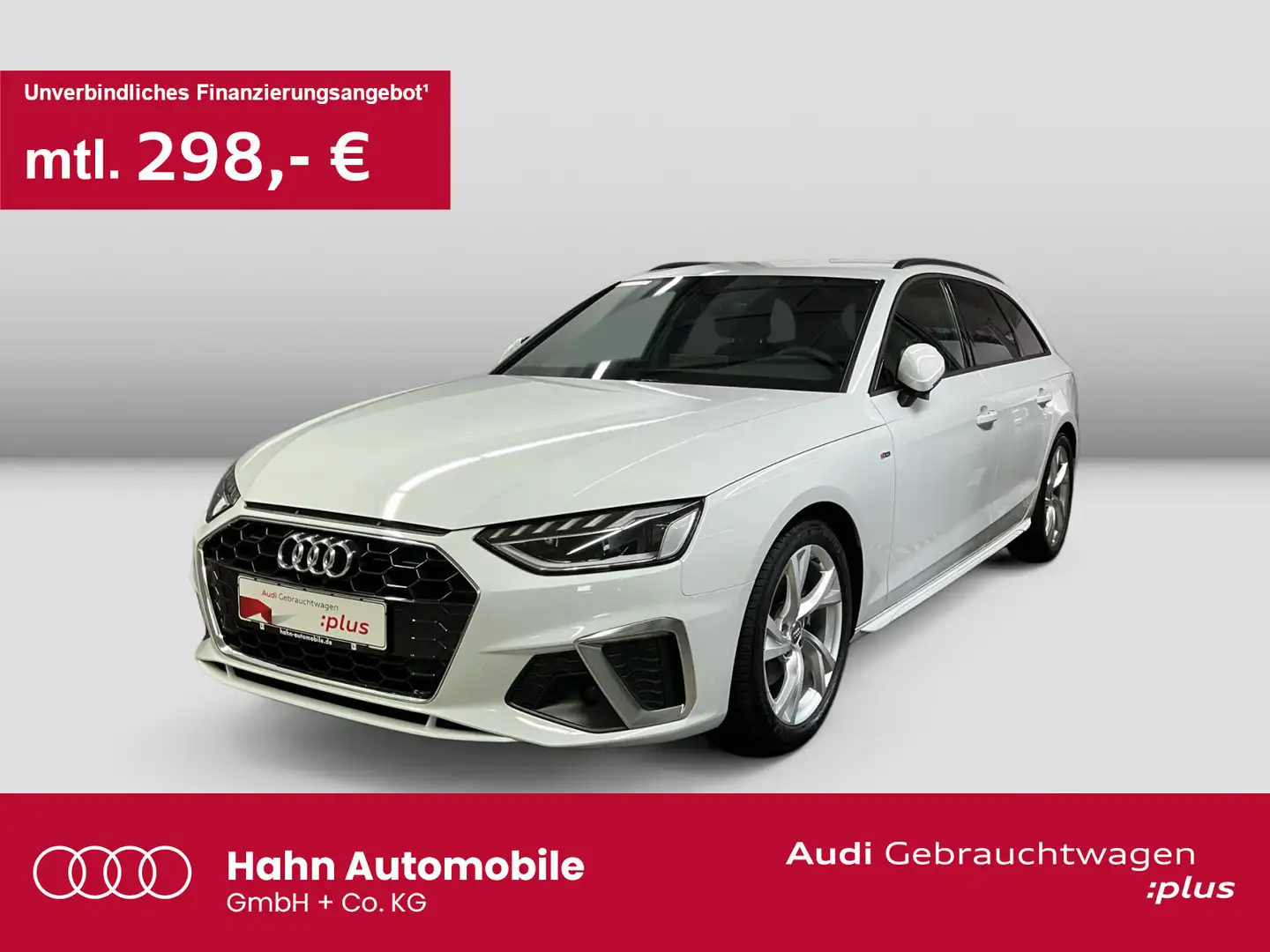 Audi A4 35 TFSI S line AHK Virtual Busin LED Ca Weiß - 1