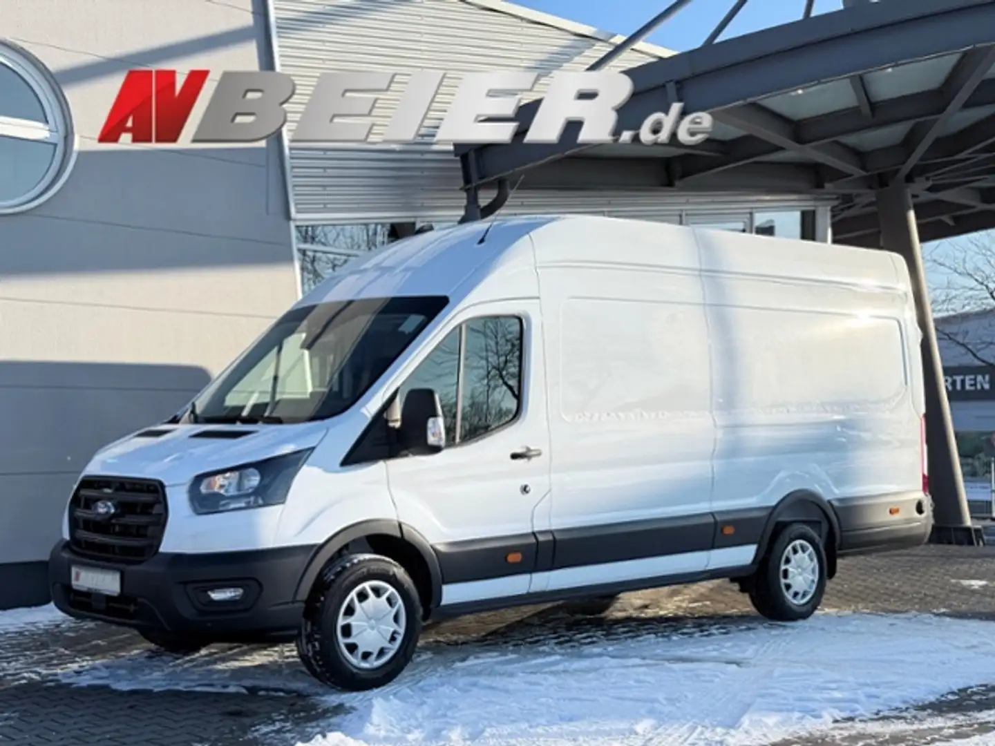 Ford Transit 350 L4 Trend Klima Navi SHZ 2xPDC Laderaumverkl. Weiß - 2