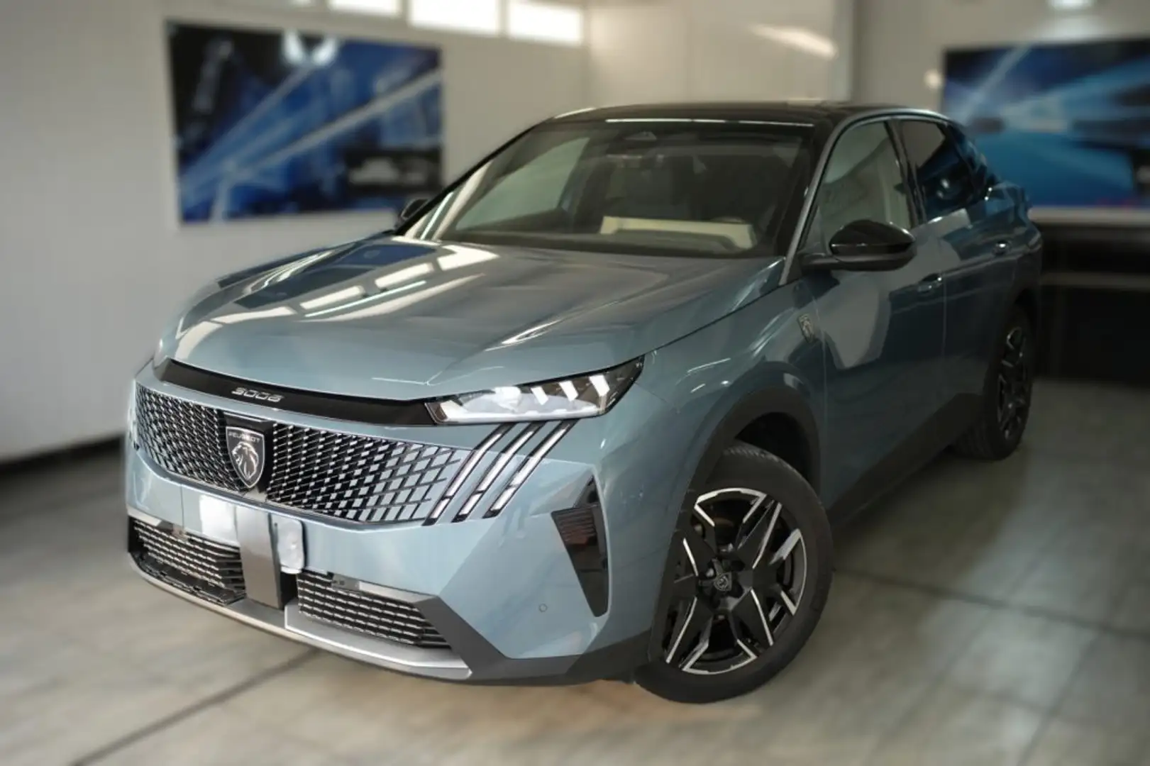 Peugeot 3008 Hybrid 136 e-DCS6 GT Blau - 1
