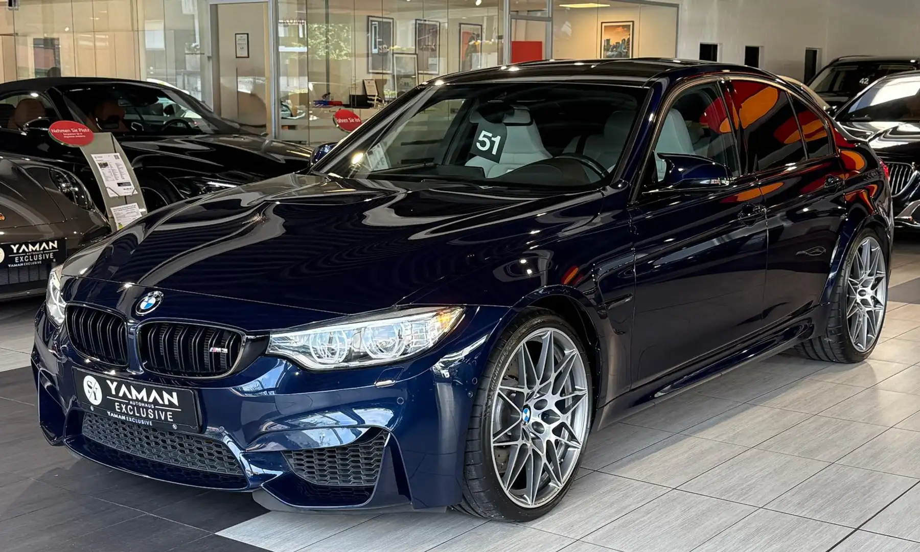 BMW M3 DKG *Head-Up*Kamera*H&K*Carbon*Dt-Fzg*U-Frei Bleu - 1