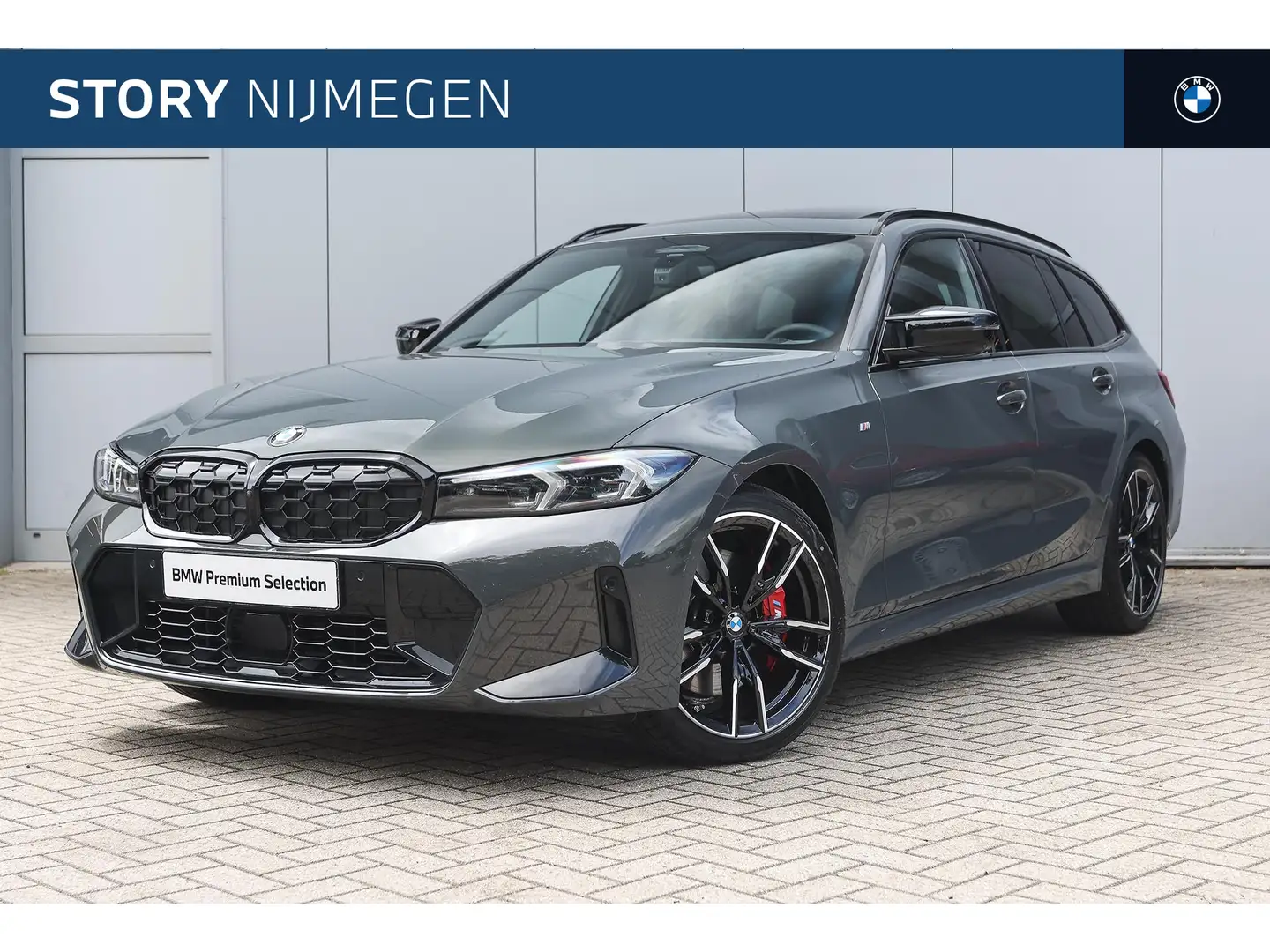 BMW 340 3 Serie Touring M340d xDrive High Executive Automa Gris - 1