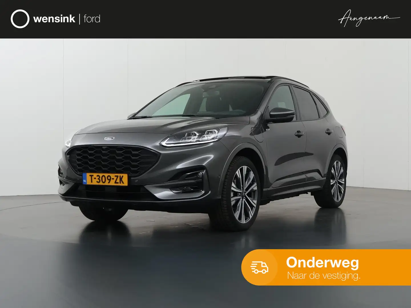 Ford Kuga 2.5 PHEV ST-Line X | Panoramadak | Winterpakket | Grijs - 1