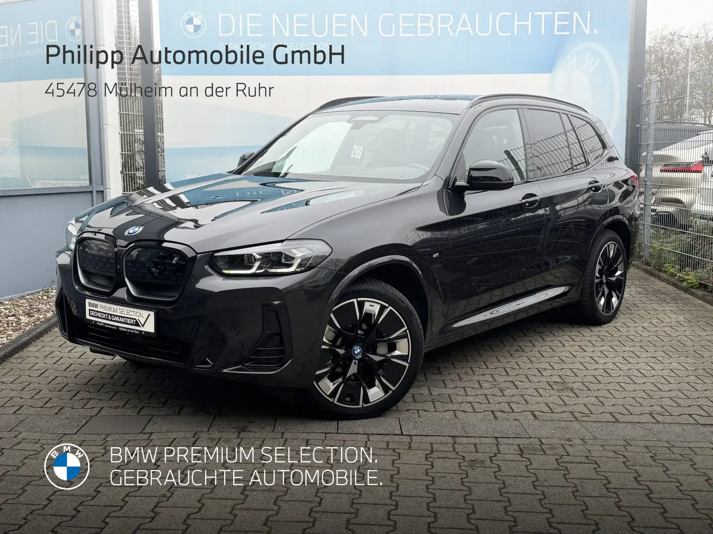 BMW iX3 M Sport Impressive h&k DA-Prof 360° AD-LED Grau - 1