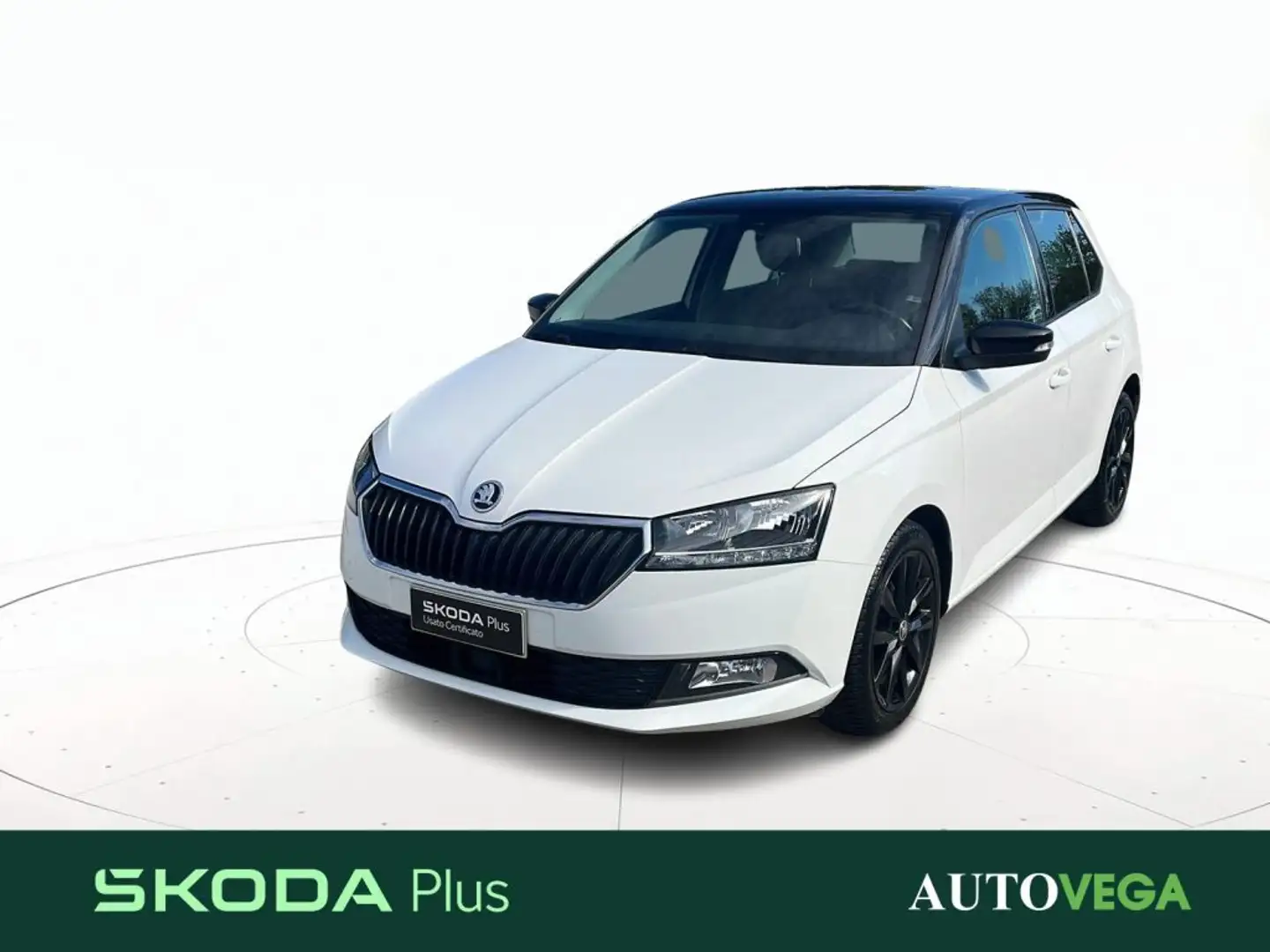 Skoda Fabia 1.0 mpi twin color nero 60cv my19 Bianco - 1