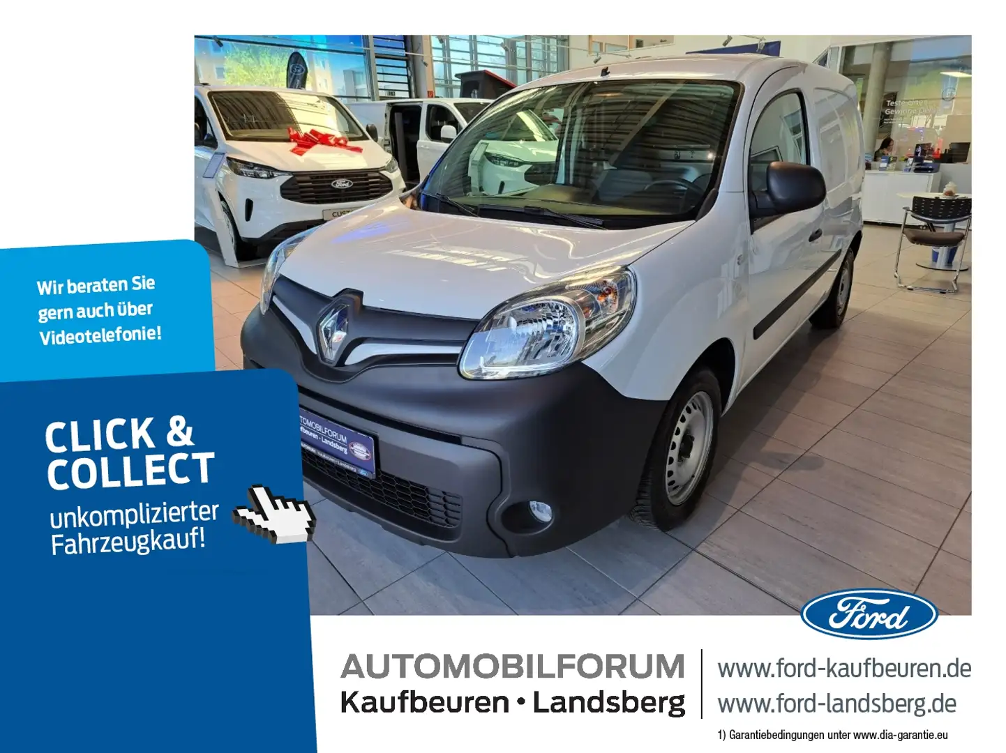 Renault Kangoo 1.5 dCi 110 FAP Sortimo Navi PDC SHZ Weiß - 1