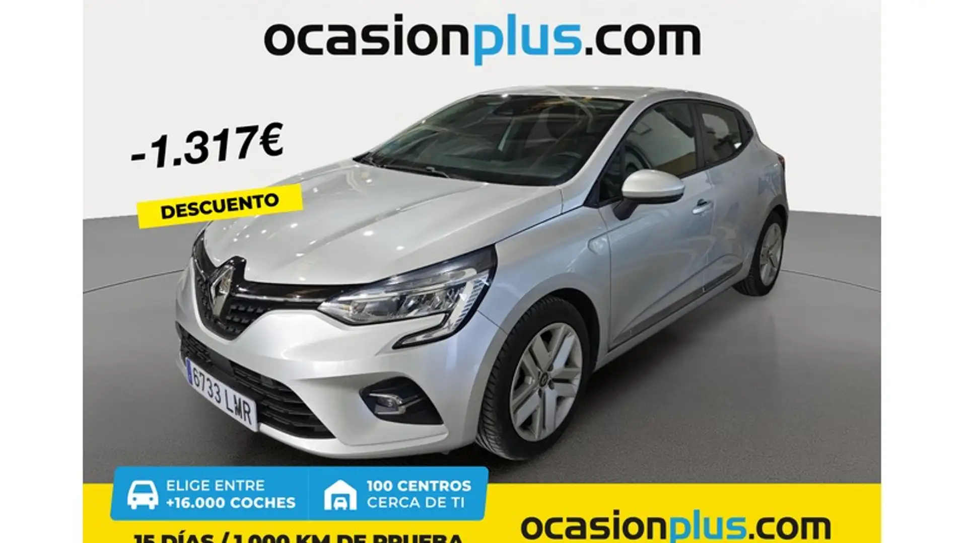 Renault Clio E-TECH Híbrido Intens 103kW Plateado - 1